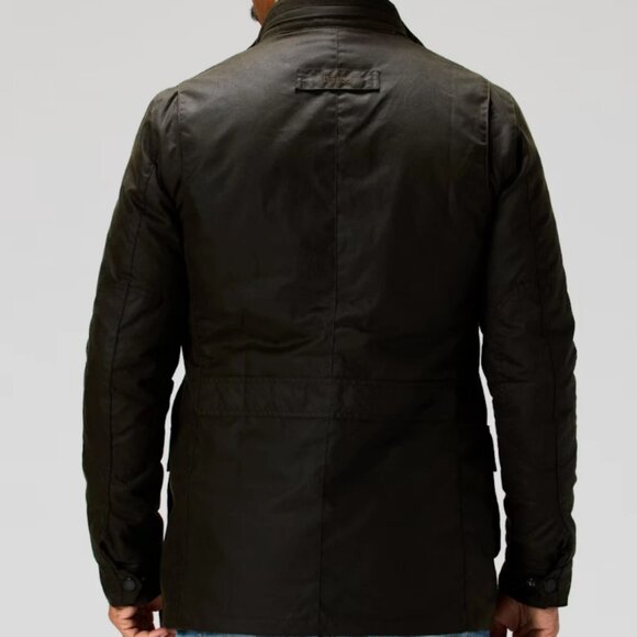 OLIVE ~ Barbour CORBRIDGE Hooded Waxed Jacket MSRP$495 Rugged Utility Style - Picture 16 of 16